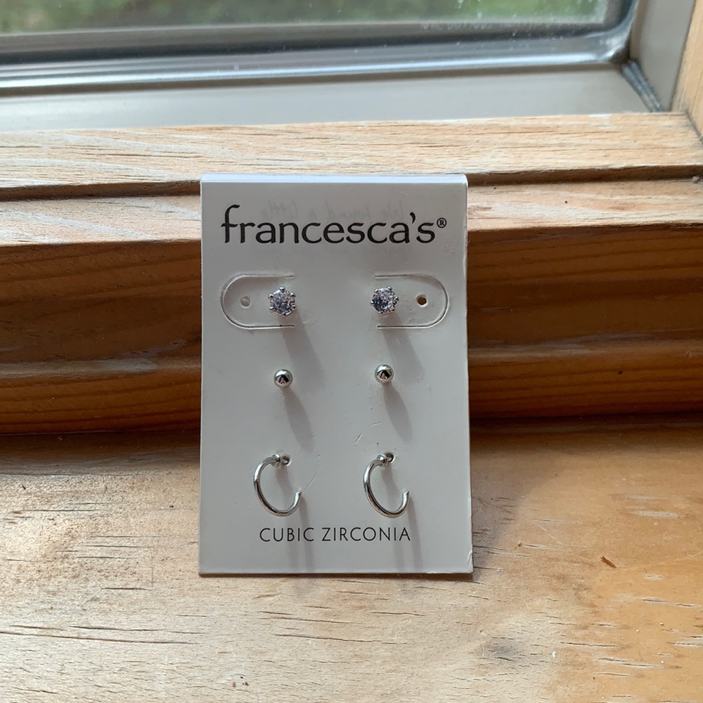 3 Pair Earring Set